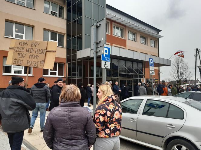 Protest w Dąbrowie Tarnowskiej 