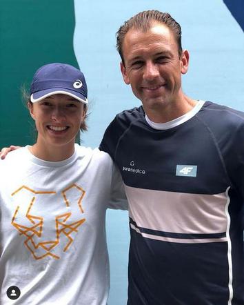 Iga Świątek i Łukasz Kubot – mikst