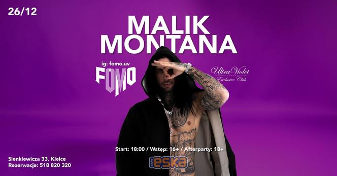 Klub UltraViolet z Kielc zaprasza na koncert Malika Montany 