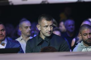 Tomasz Adamek na gali w Łomiankach