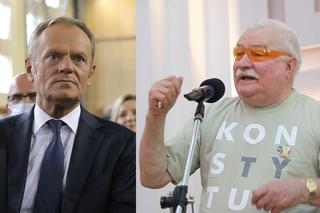 Lech Wałęsa poucza Donalda Tuska. Stanowcze słowa o szarpaniu