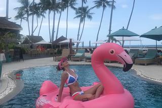 Monika Goździalska w bikini w Tajlandii