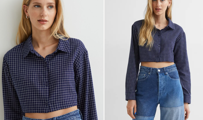 Odważna koszula damska H&M - 39,99 zł 