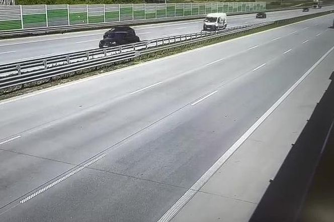 Chwile grozy na autostradzie A1. Samochód z wiceministrem Koperskim uniknął czołówki. BMW jechało pod prąd