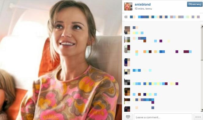 Anna Przybylska Instagram Facebook