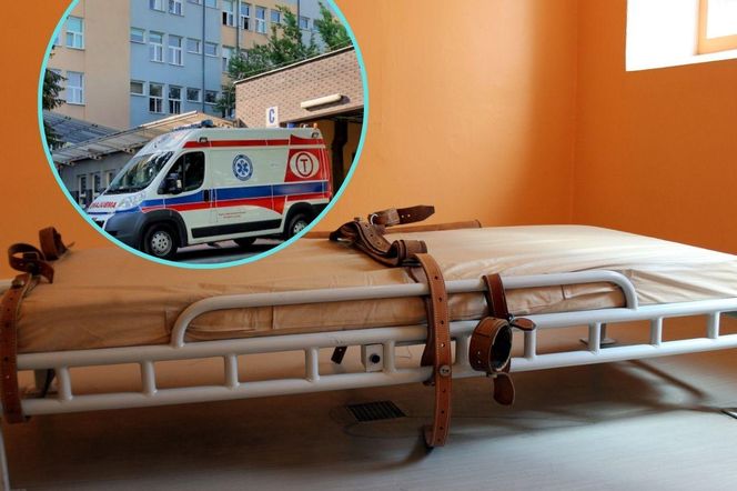 Spłonęło łóżko, na którym leżał pacjent. Jedna osoba nie żyje, pielęgniarka ranna