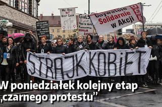 Czarny protest w Warszawie. Doszło do ZAMIESZEK [RELACJA NA ŻYWO]
