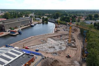 Rośnie baza serwisowa w usteckim porcie morskim
