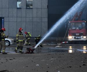 Warszawa. Płonie centrum handlowe Marywilska 44