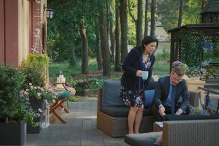 M jak miłość, odcinek 1818. Kinga (Katarzyna Cichopek), Piotrek (Marcin Mroczek)