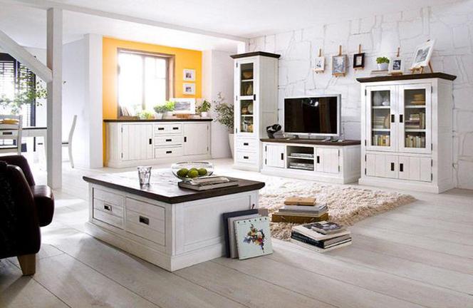Salon w prowansalskim stylu