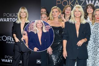 66-letnia Torbicka bez bielizny i z dekoltem prawie do pępka. Tak wyszła na czerwony dywan. Odważnie!