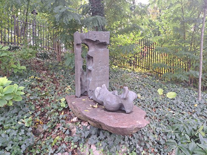 Ogród za kościołem św. Józefa w Krakowie