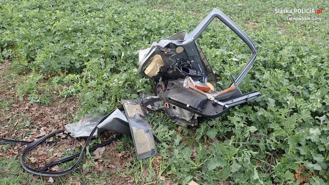 Kolizja w Wilkowicach. 19-latek nieprawidłowo wyprzedzał