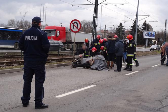 Kraków: Koń dorożkarski, który przewrócił się na tory tramwajowe, nie był przeciążony [AUDIO]