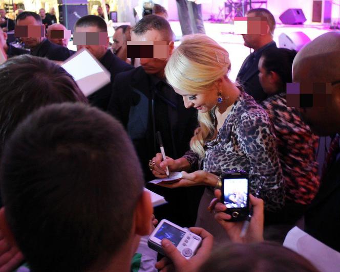 Paris Hilton w Polsce, ochroniarze Paris Hilton