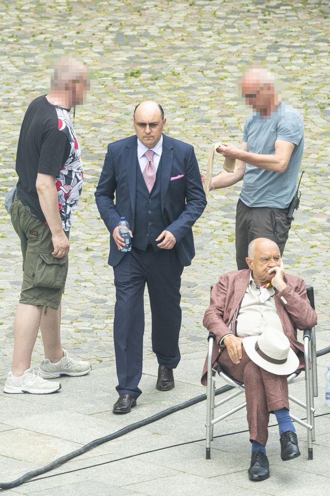 Gwiazdy na planie serialu "Klara"