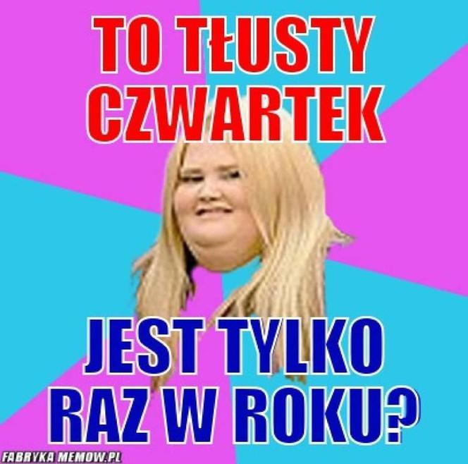 Memy na tłusty czwartek 2024 [GALERIA]