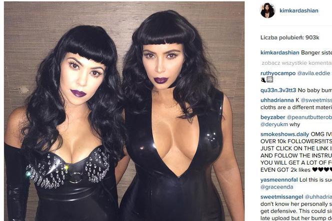 Kim Kardashian w lateksie
