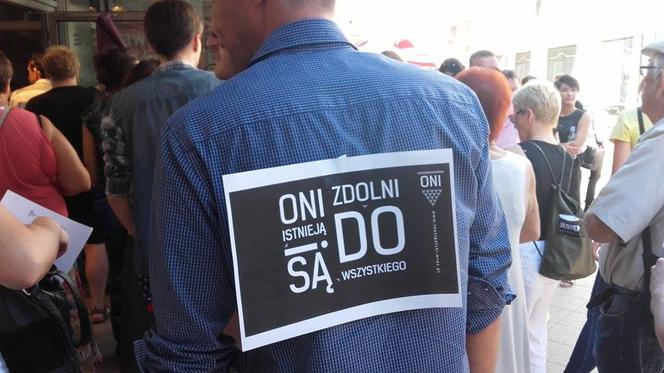 Protest w Teatrze Polskim