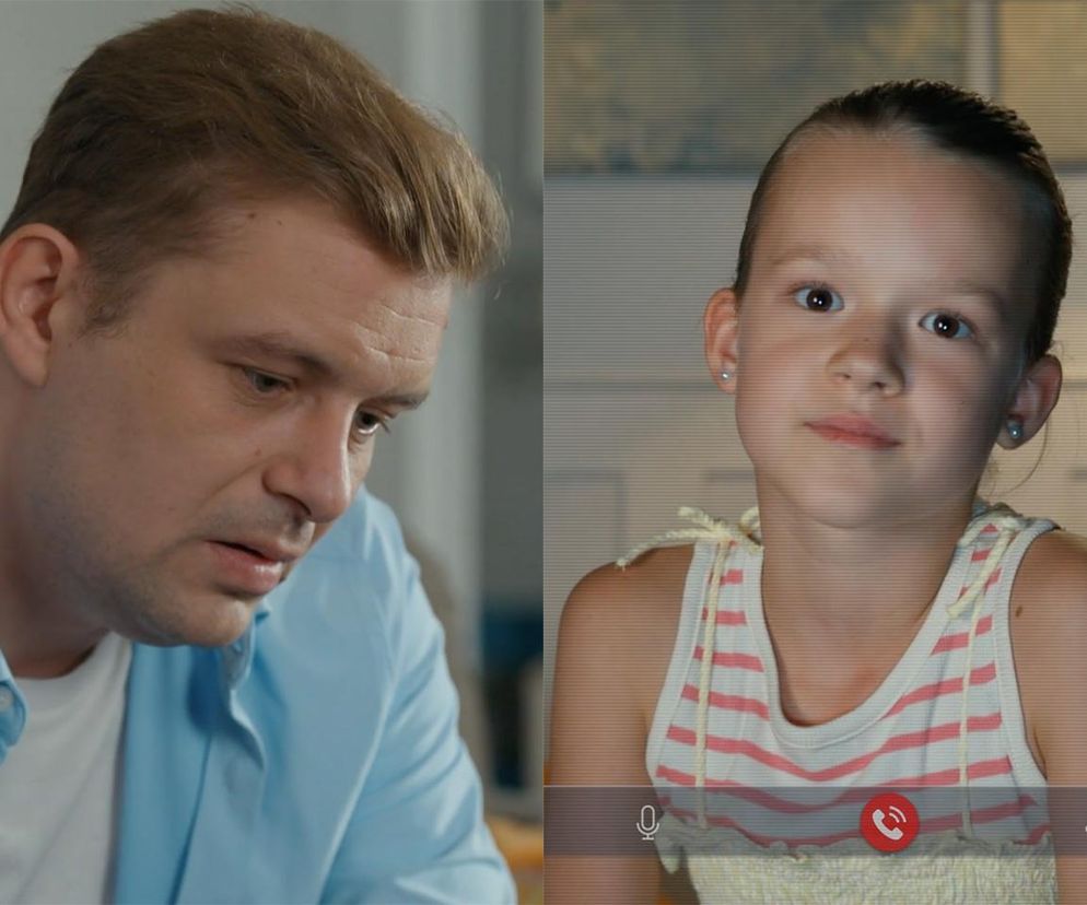 Barwy szczęścia, odcinek 3137: Hubert (Marek Molak), Marysia (Nina Szumowska) 