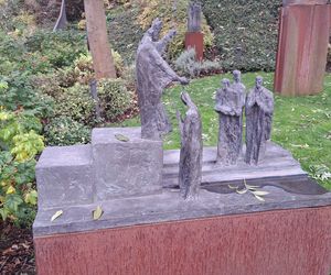 Ogród za kościołem św. Józefa w Krakowie