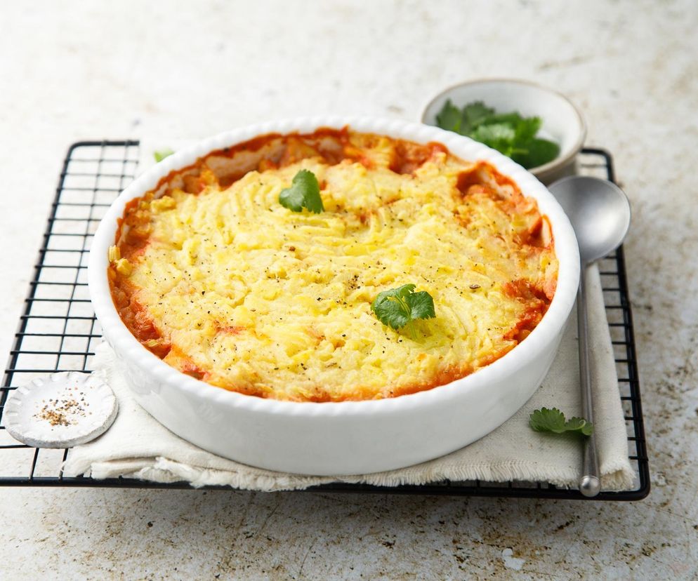 Zapiekanka pasterska w wersji wegetariańskiej. Tak pyszna, że nie będziesz tęsknić za mięsem