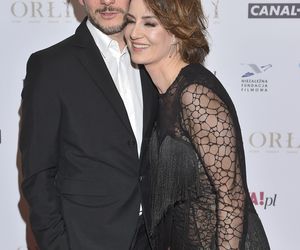 Maja Ostaszewska z partnerem