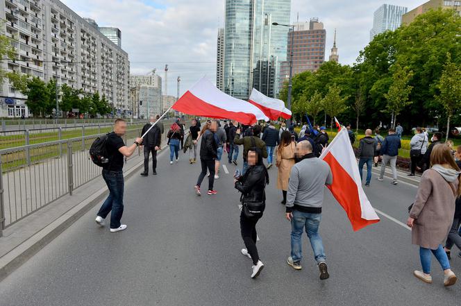 Protest przedsiębiorców w Warszawie