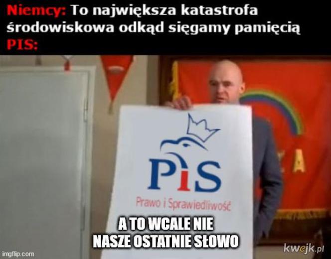 Zatruta Odra. Internauci komentują reakcje rządu [MEMY] 