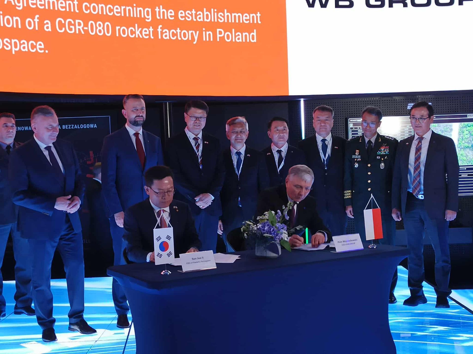 Polska Grupa WB i Hanwha Aerospace zacieśniają współpracę. Fabryka rakiet CGR-080 w Polsce staje się faktem