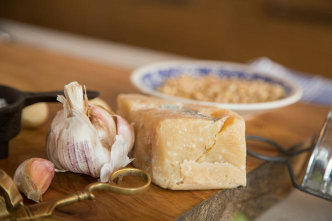 Ser pecorino romano stanowi świetny dodatek do makaronów 