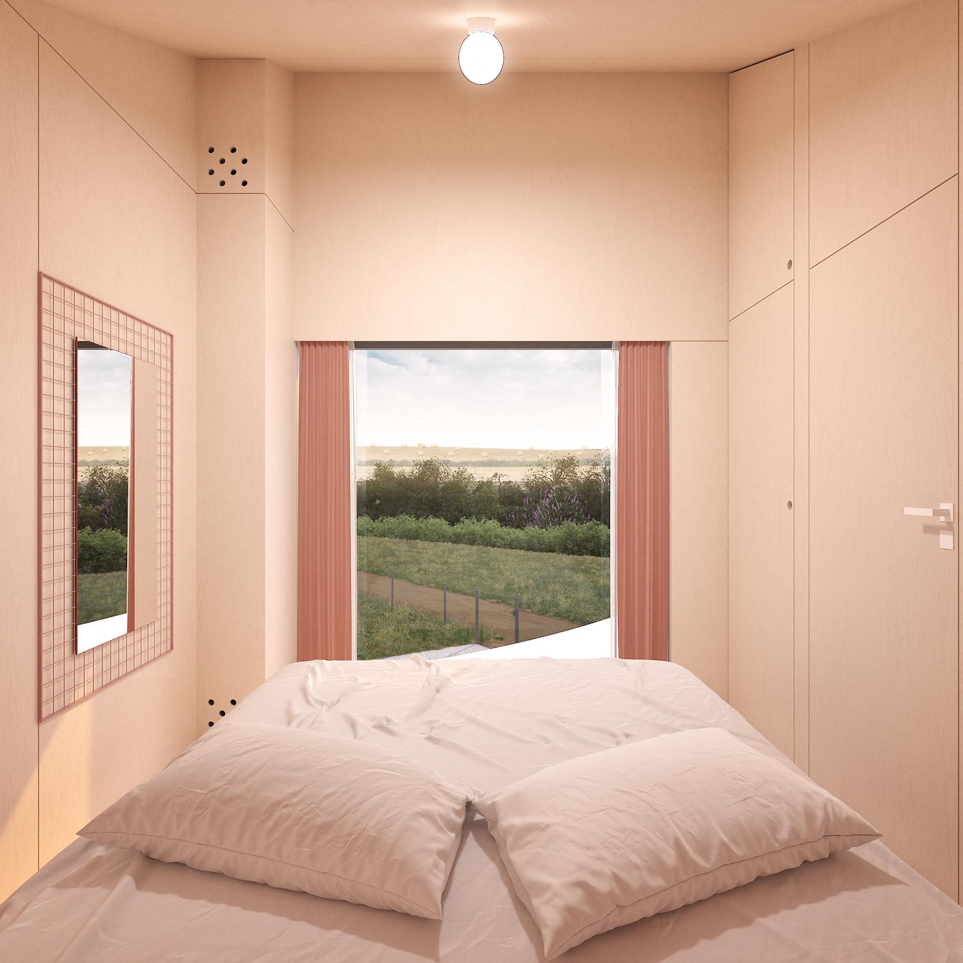 Zespół domków letniskowych w Borach Tucholskich projektu AKKT