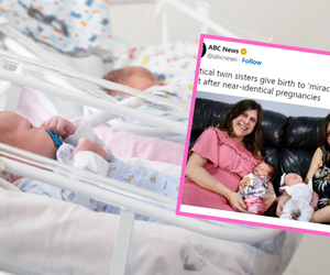 Bliźniaczki urodziły córeczki praktycznie w tym samym czasie. Wszyscy myśleli, że to żart!