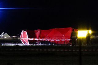 Katastrofa F-16 w Radomiu. Śledczy nie opuszczają miejsca tragedii!