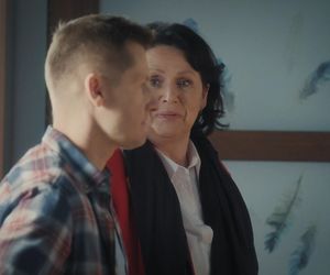 M jak miłość odc. 1852. Paweł (Rafał Mroczek), Marysia (Małgorzata Pieńkowska)