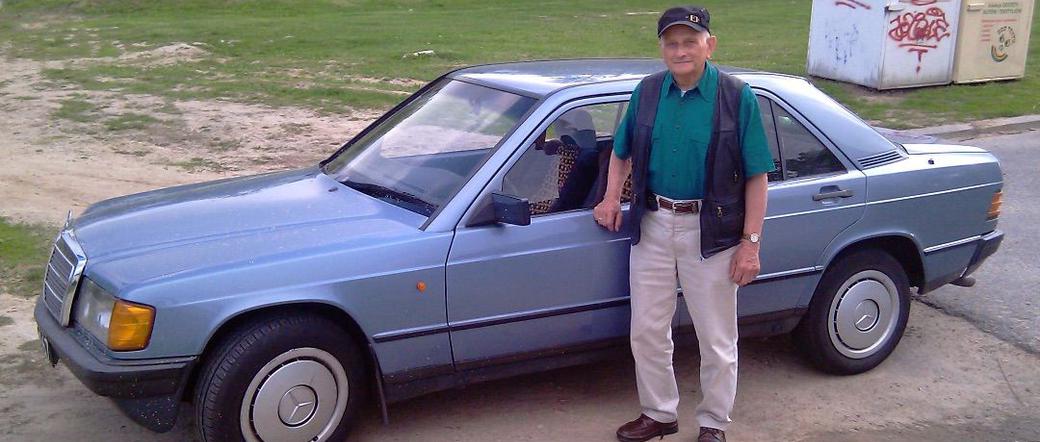 Mercedes W201 z Łodzi