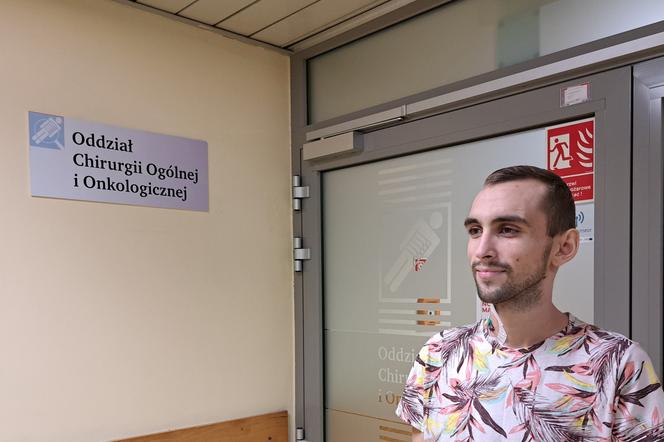 20-letni Michał tarnowskim chirurgom zawdzięcza życie