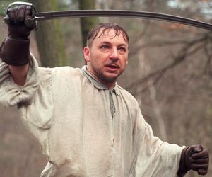 Gabriela Muskala Zbigniew Zamachowski jadą metrem