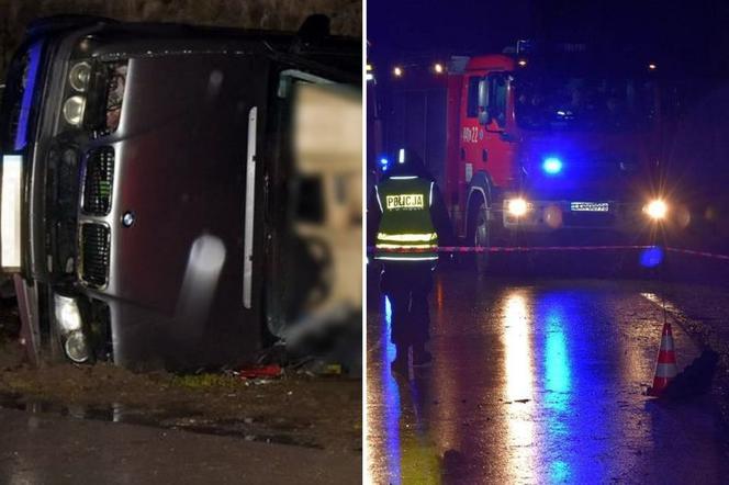 Młody kierowca BMW roztrzaskał się na drodze. 29-latek nie żyje. Tragedia w Rzeczycy