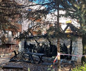 Bestialski akt wandalizmu w Lublinie. Podpalili rzeźbę „Ostatniej Wieczerzy”. Straty na 70 tys. złotych