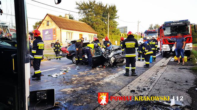 Wypadek w Michałowicach
