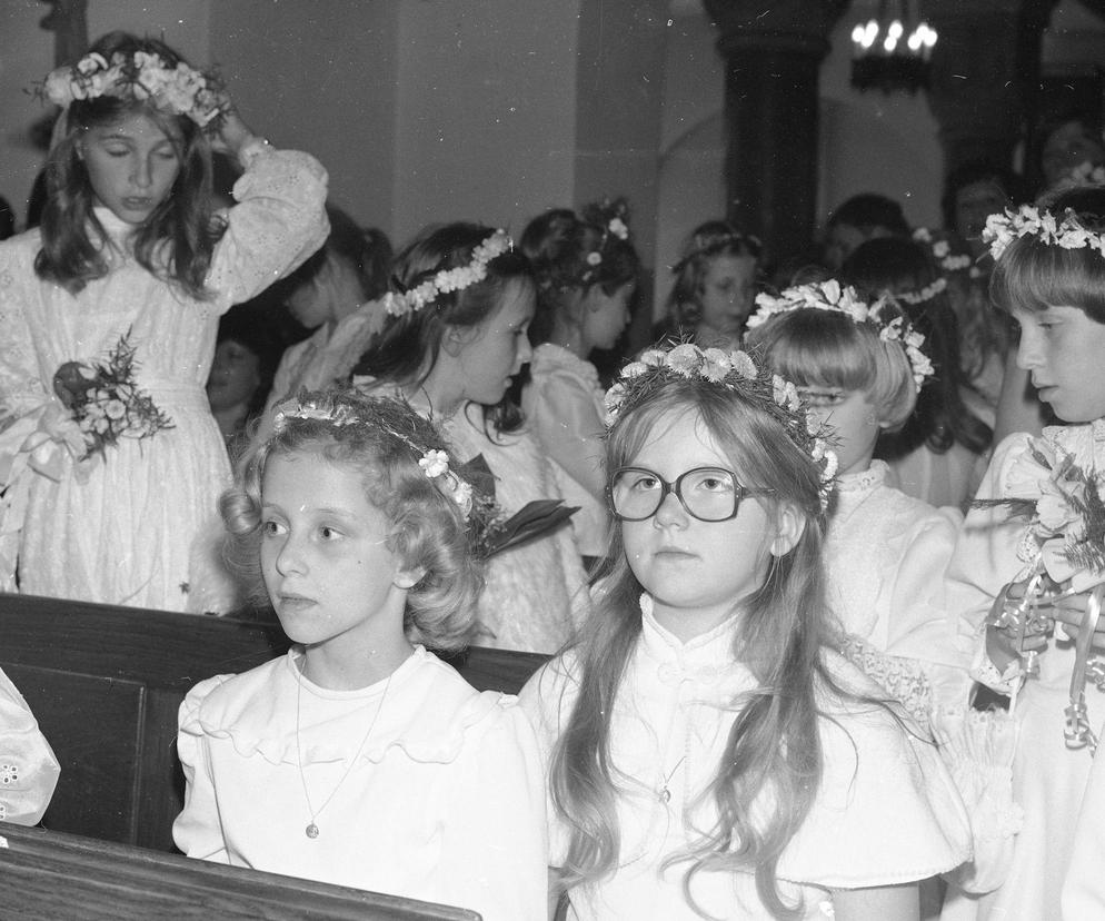Jak wyglądała komunia w czasach PRL? Zobaczcie archiwalne zdjęcia