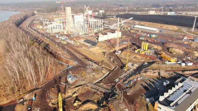 Kluczowa inwestycja energetyczna w regionie. Jak idą prace w Elektrowni Rybnik? ZDJĘCIA