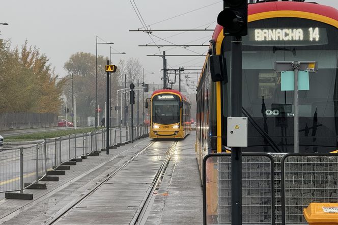 Warszawa. Tramwaj do Wilanowa