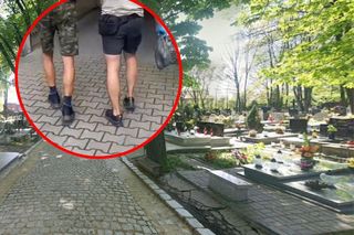 Horror na cmentarzach w Bytomiu. Uderzył kobietę kostką brukową, 92-latka zepchnął na nagrobek. Jest w areszcie