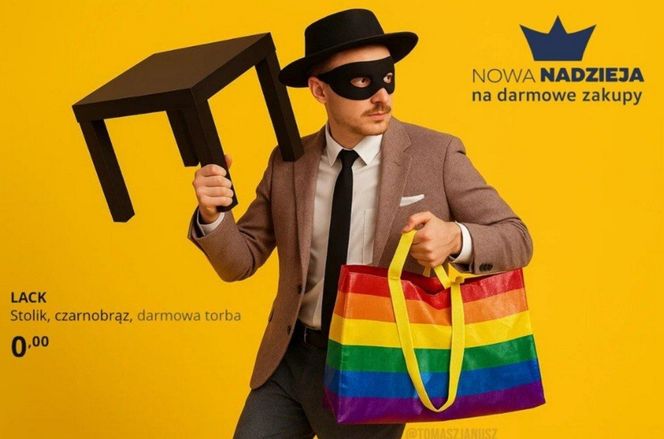 Poseł Konrad Berkowicz ujęty w sklepie IKEA. Internauci mają używanie. Najlepsze MEMY