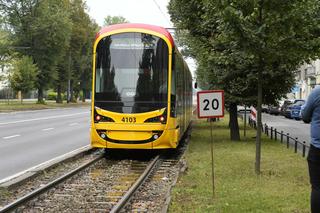 Zwężą al. Waszyngtona? Tramwajarze rozpoczęli pomiary przed remontem