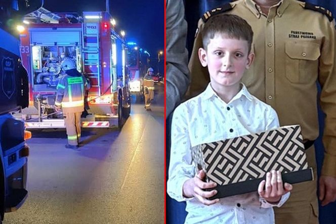 Iwo uratował rodzinę z pożaru.