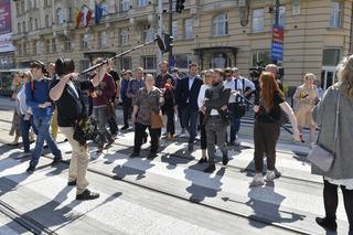 Spacer z Trzaskowskim po centrum Warszawy, Rewolucja na rondzie Dmowskiego się dokonała